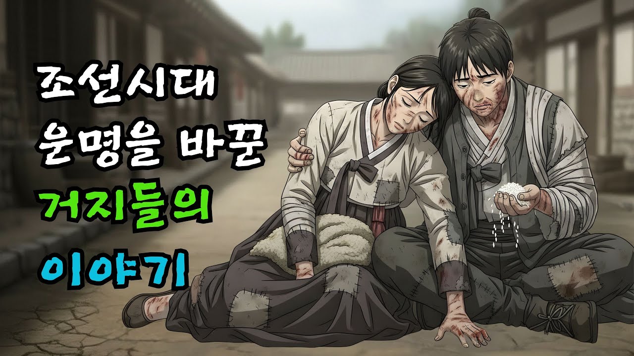 조선시대 운명을 바꾼 거지들의 이야기 | 야담·민담·전설·설화·옛날이야기·오디오북