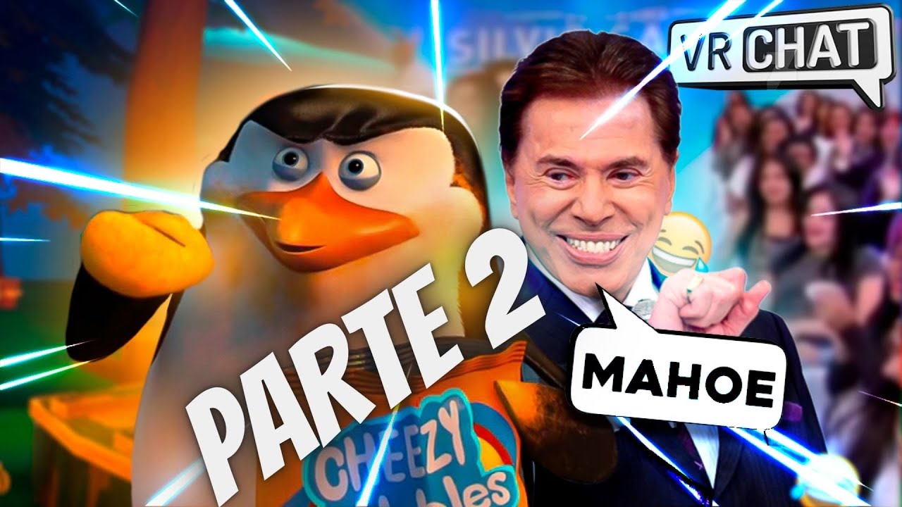 SILVIO SANTOS E CAPIT&Atilde;O DOS PINGUINS NO VRCHAT PARTE 2