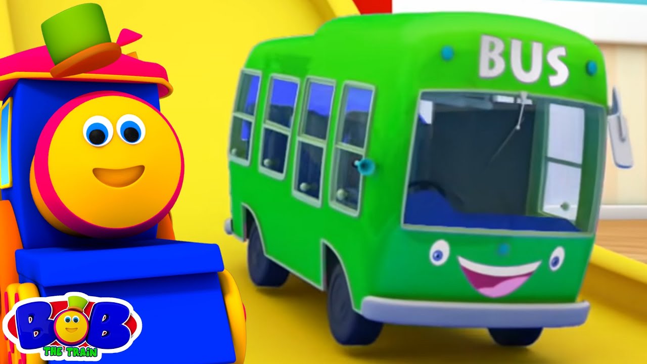 גלגלים על האוטובוס, שיר כלי רכב + יותר חרוזים לילדים לתינוקות