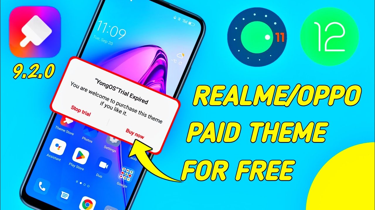 oppo realme paid themes for free on 5 minute trial realme oppo theme store paid theme free use trick
