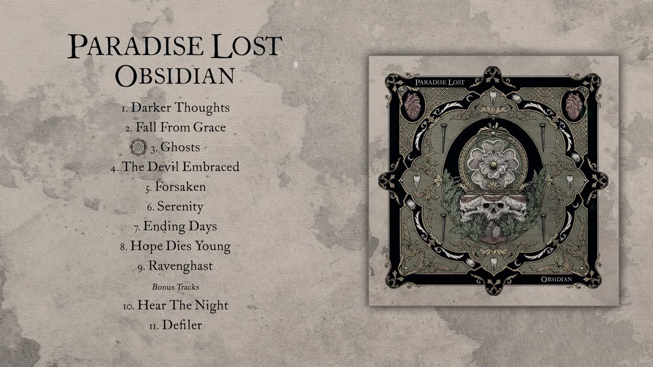 PARADISE LOST - Obsidian (OFFICIAL ALBUM STREAM)