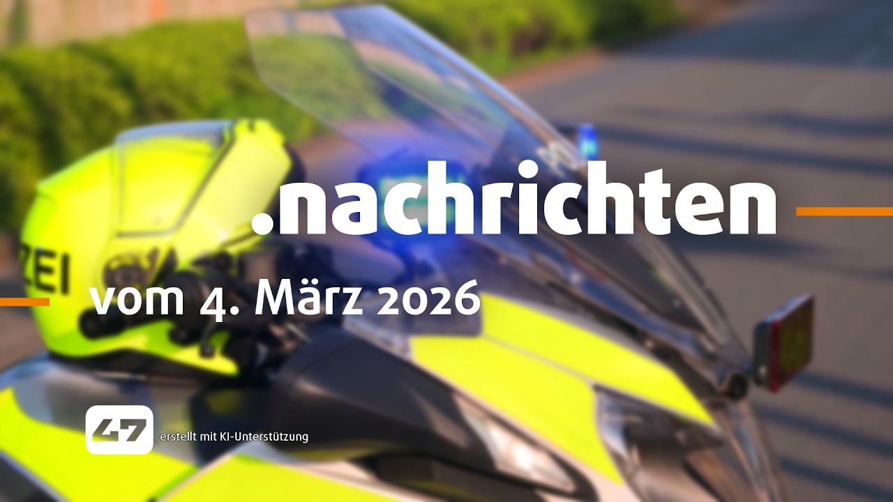 STUDIO 47 .nachrichten | 04.03.2026 | RAZZIA IN MARXLOH: ILLEGALE WOHNVERHÄLTNISSE BEKÄMPFT