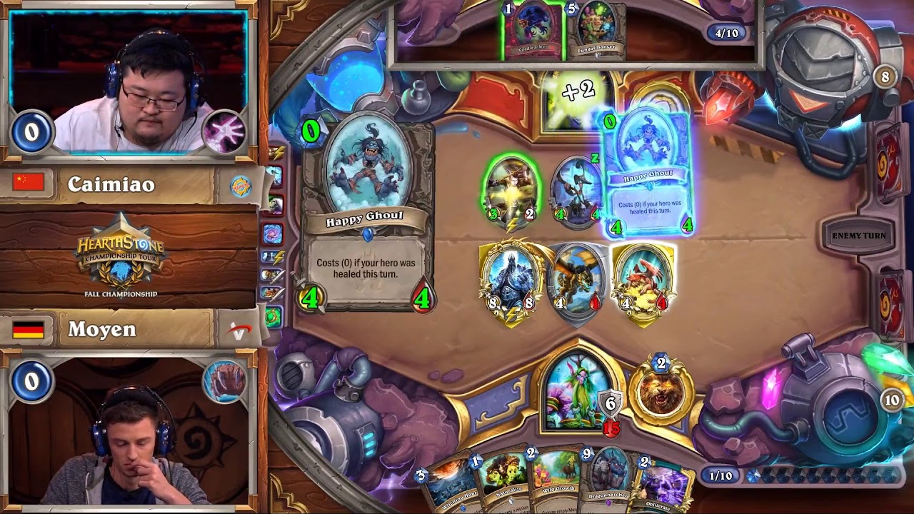 HCT Fall Championship: Moyen vs CaiMiao - 2018 | Day 3 Group B