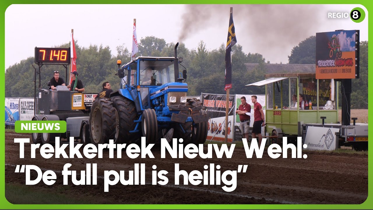 Trekkertrek in Nieuw-Wehl trekt duizenden bezoekers: 'De full pull is heilig'