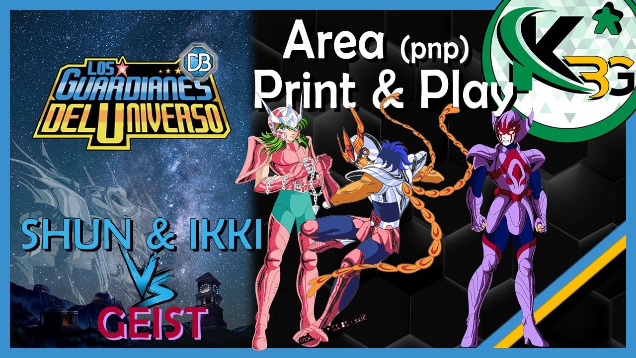 🌚Guardianes del Universo DB🌚| Vs Geist | ✂ Versiones Print and Play ✂
