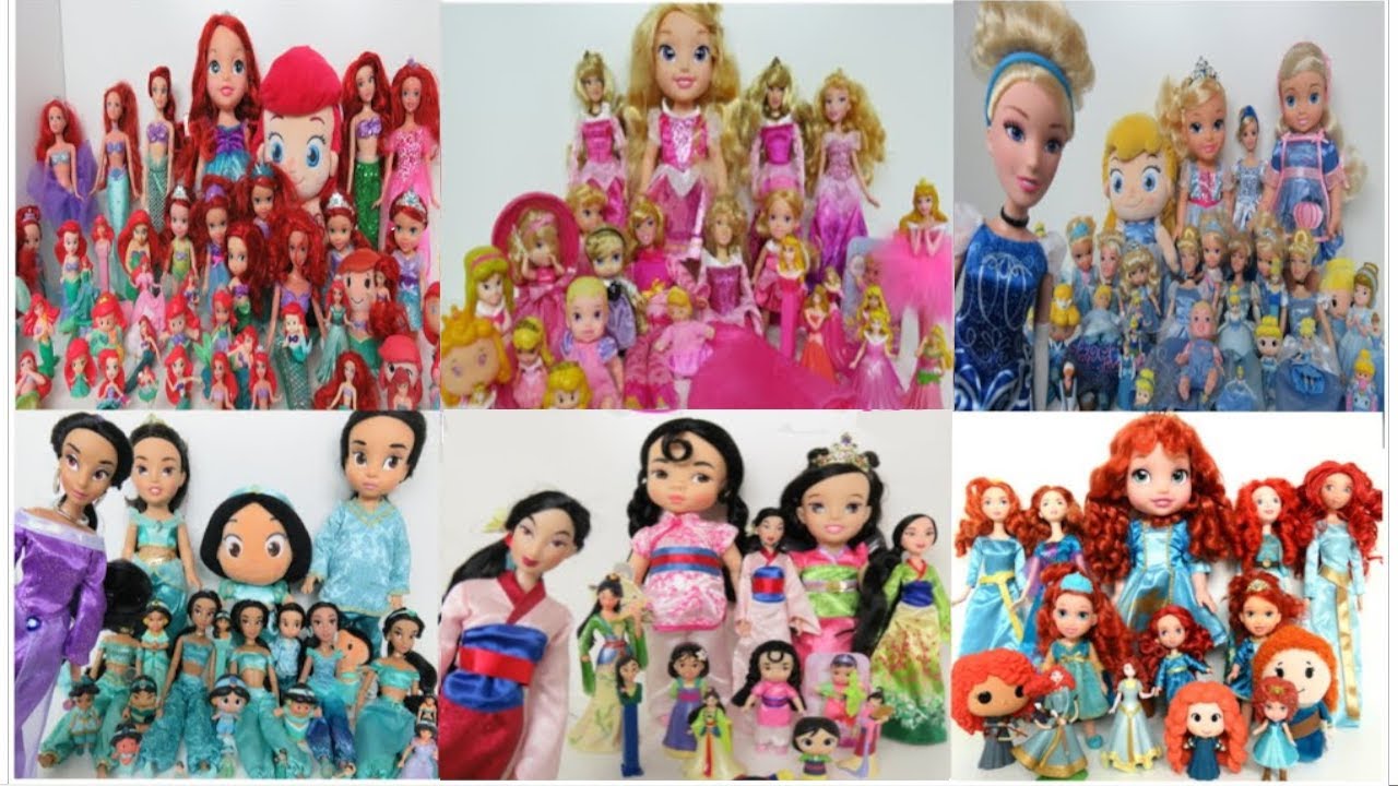 My Entire Disney Princess Dolls Collection - Updated