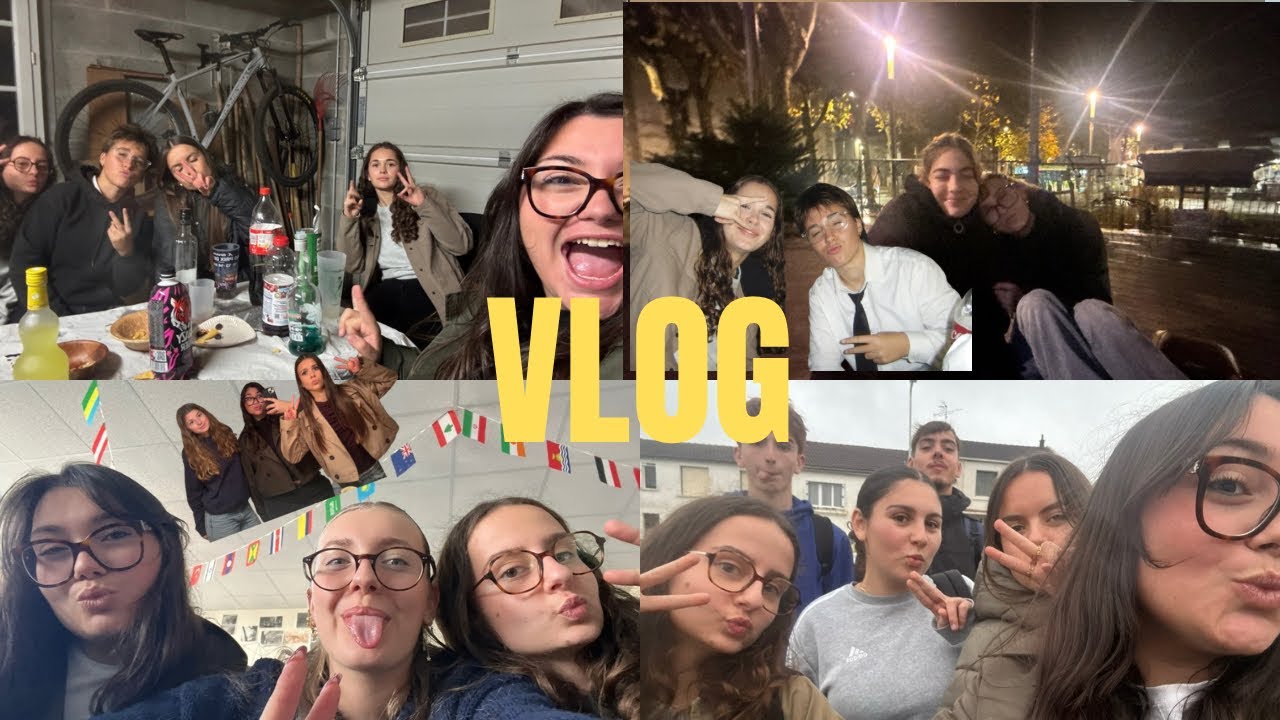Vlog- samedi soirée chez Nathan 
