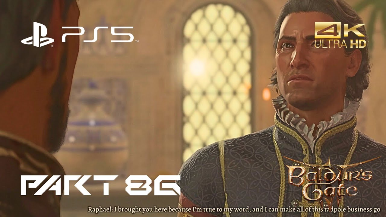 Not Make A Deal With Raphael Is The Best Choice We Can Do Baldur's Gate 3 - Part 86 PS5 4K 60fps