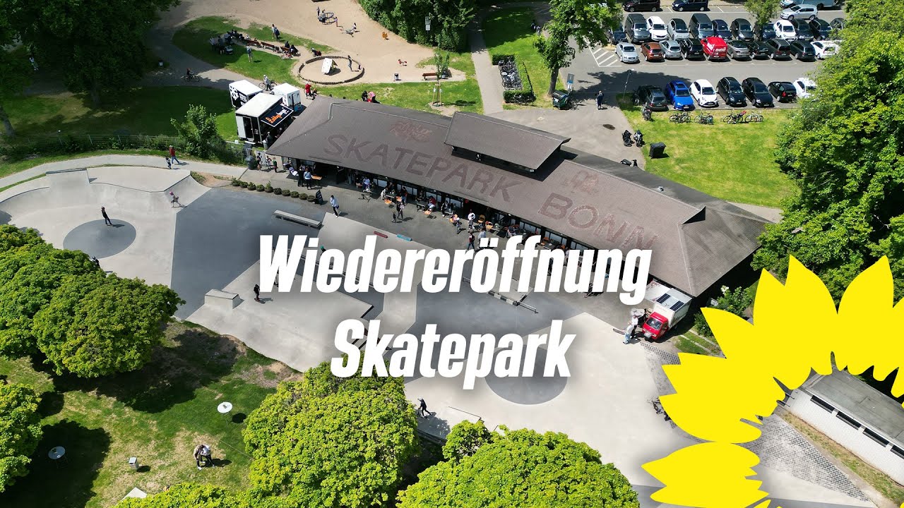 Skatepark Bonn - Eröffnung Bauabschnitt 2 | mit Anja Lamodke und Ramy Azrak