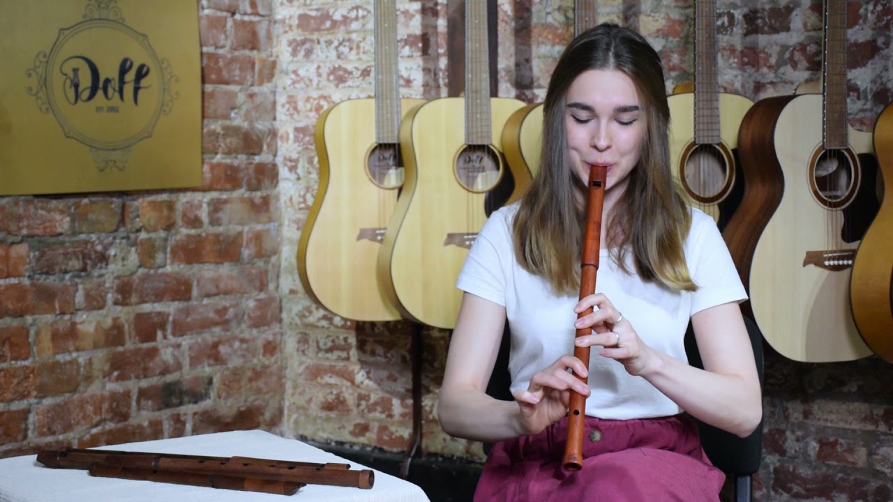 Свирель iVolga в тональности Фа (F), падук. Артикул PFC - 02