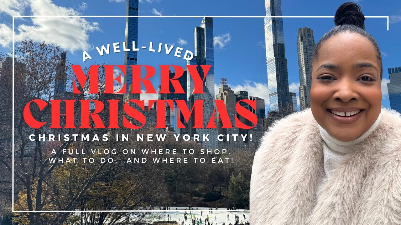 Christmas In New York City |  Vlogmas 2024