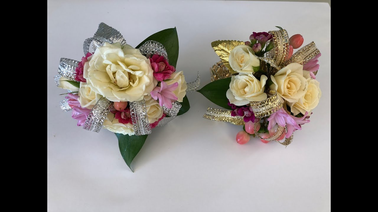 How To - Personal Flower Series: Harmony Prom Wristlet