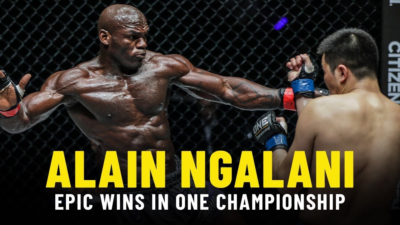 ЭПИЧЕСКИЕ ПОБЕДЫ Ален Нгалани В ONE Championship