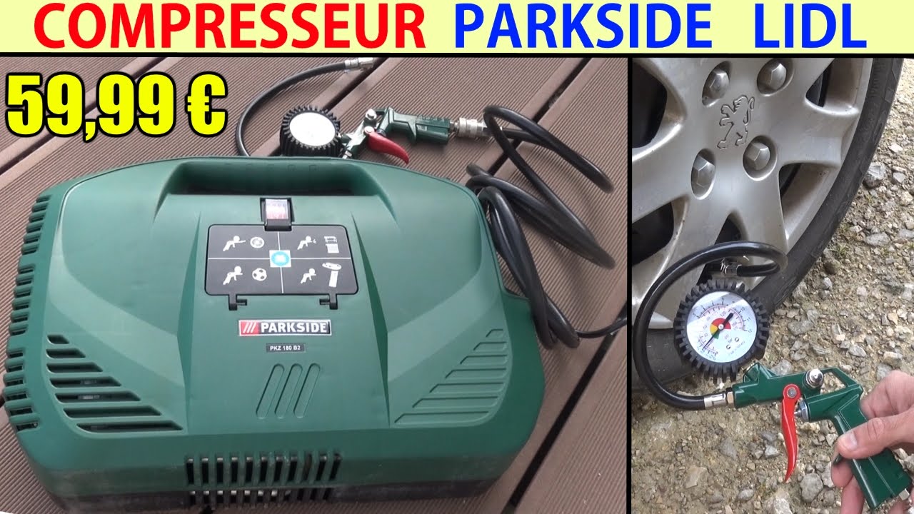 compresseur lidl parkside pkz 180 compressor kompressor compressore compresor