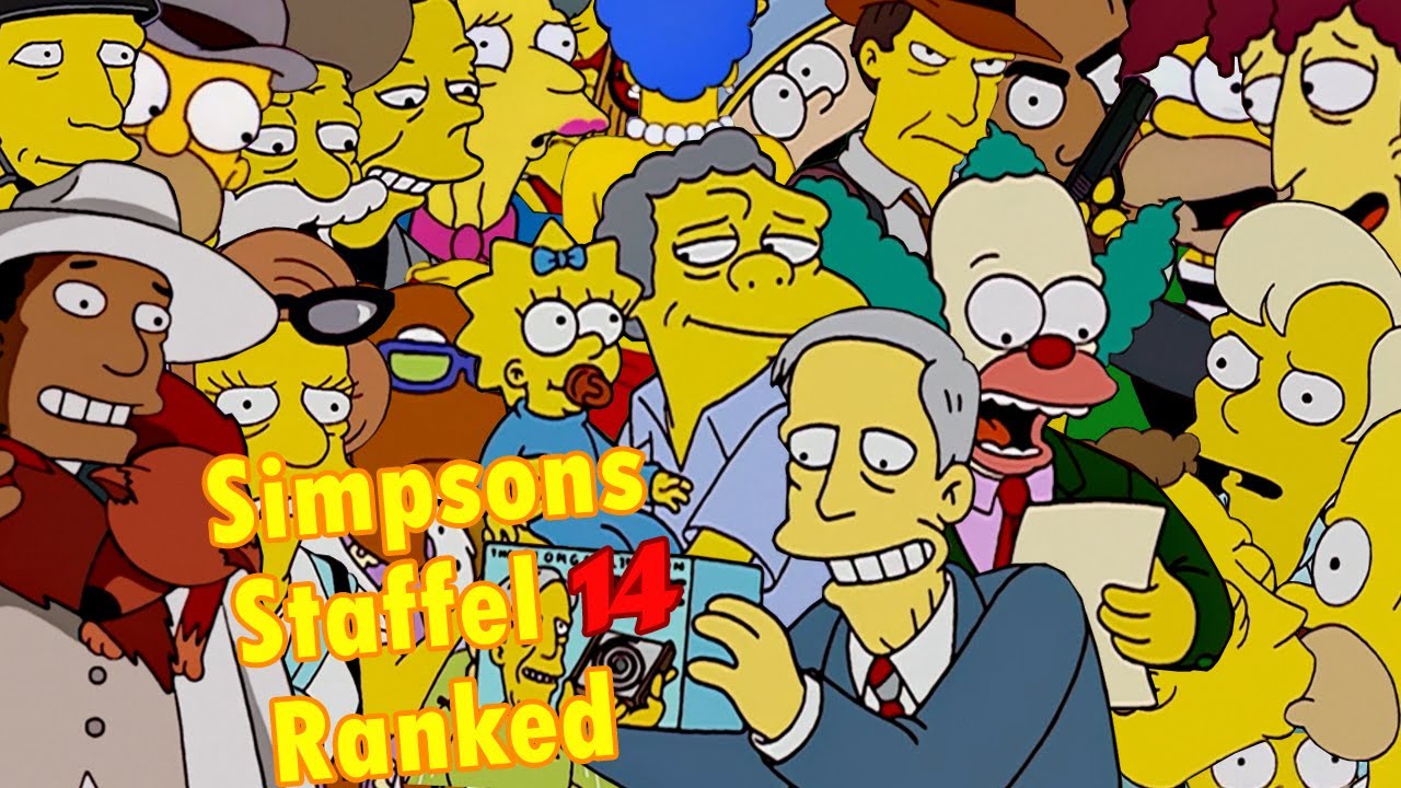 Simpsons Staffel 14 Ranked - Rakie mit e