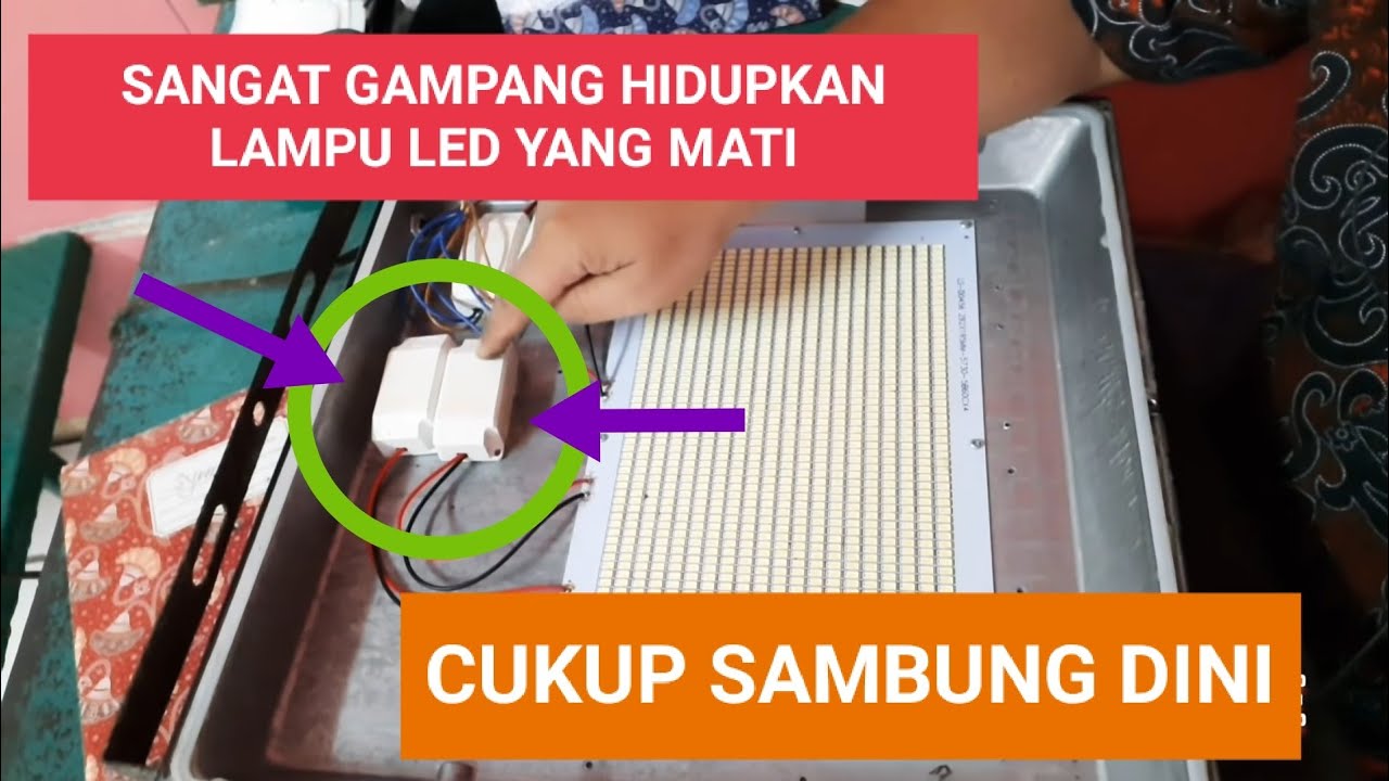 Ini Penyebab LED Cepat Mati! Resistor putus - Sambung Langsung Saja - Amran Afawur