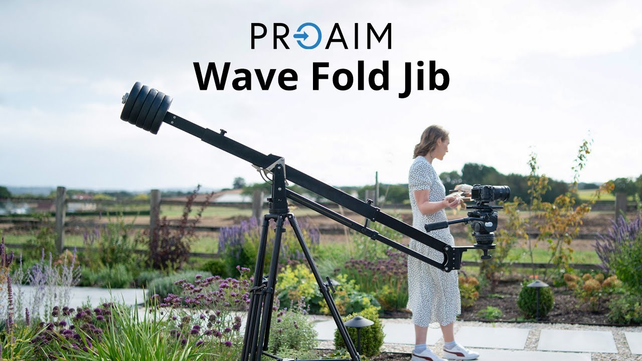 Proaim 7,2-футовый стреловой манипулятор Wave Fold Camera Jib