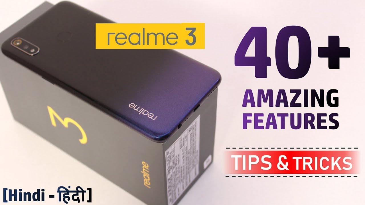 RealMe 3 Tips & Tricks | 40+ Special Features - TechRJ