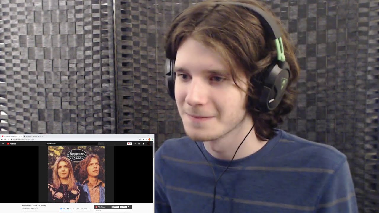 First listen to Renaissance - Ashes are Burning (REACTION)