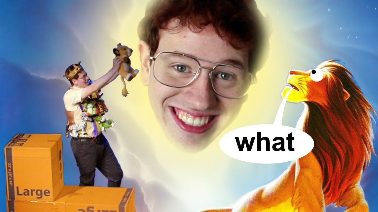 The Lion King but it's just one guy