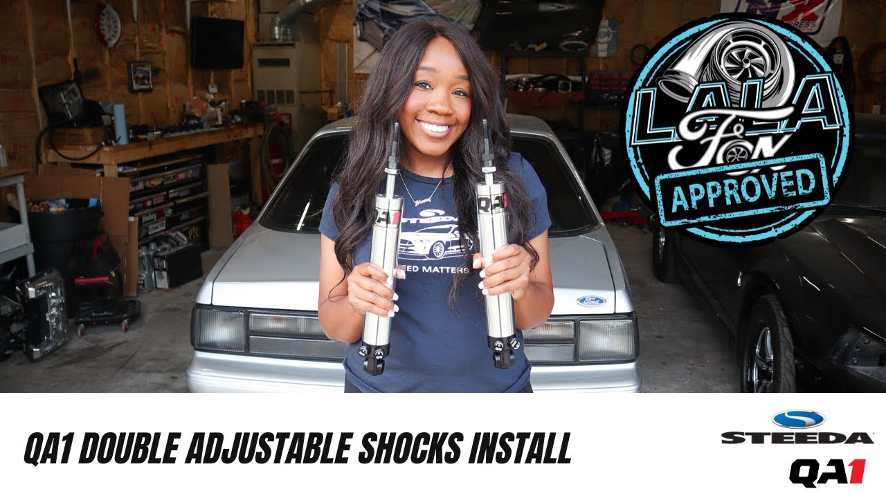 QA1 Double Adjustable Shocks Install - 1992 Ford Mustang
