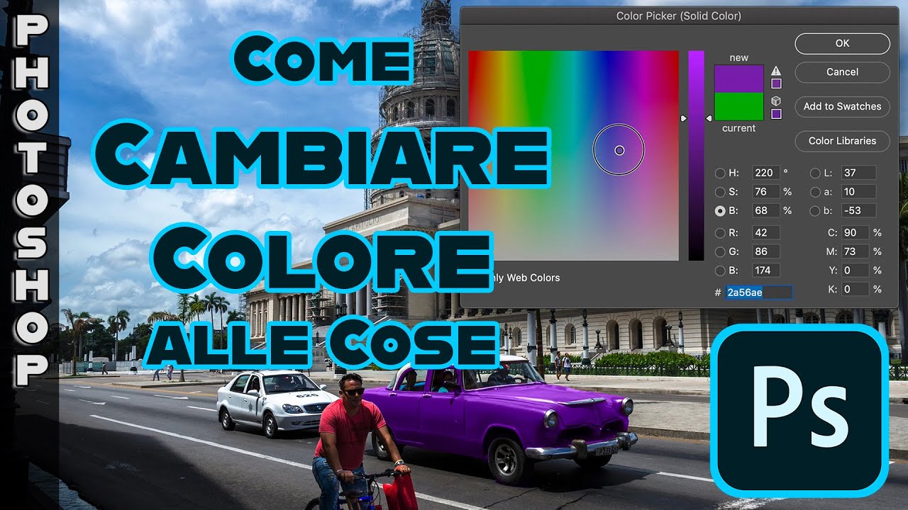 Come Modificare Facilmente Colore agli Oggetti su Photoshop [Tutorial Photoshop Italiano]