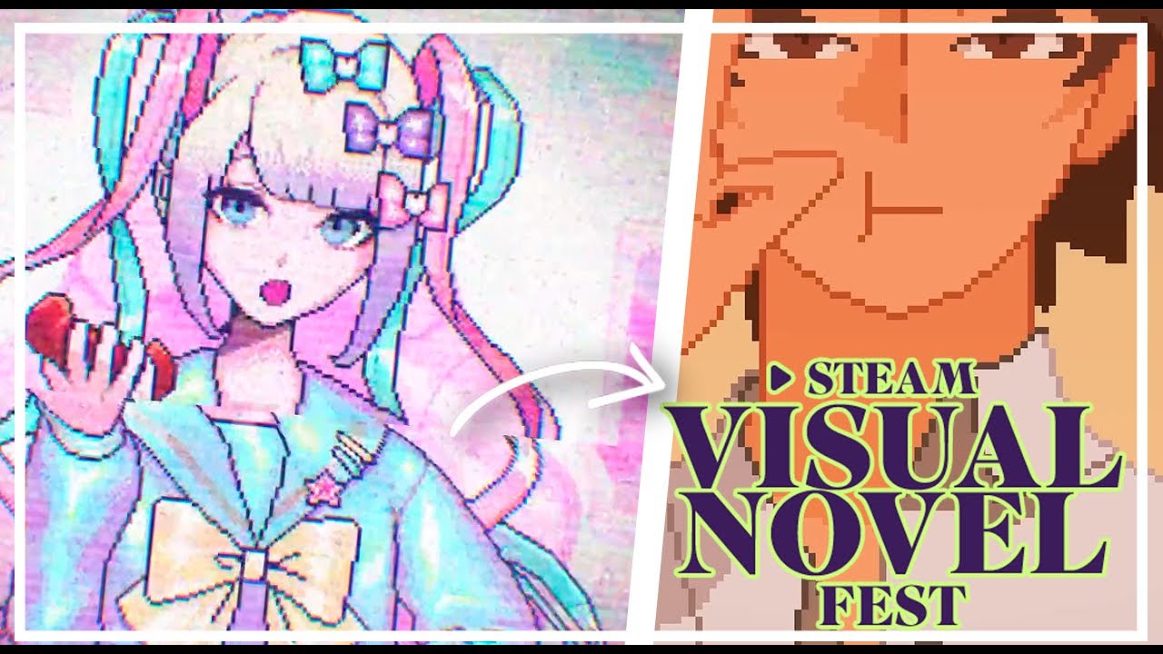 NOVELAS VISUALES QUE S&Iacute; DEBES JUGAR 💘 | Visual Novel Festival de Steam ✨#steam