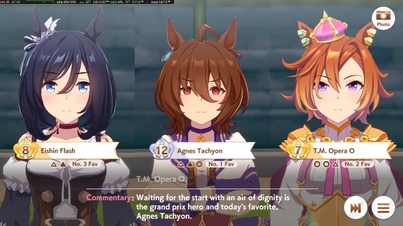 [Umamusume: Pretty Derby]Agnes Tachyon pt 6 (Tenno Sho)