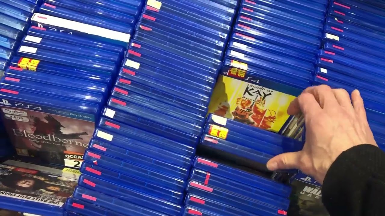 allons chercher des jeux video rétro micromania cash achat