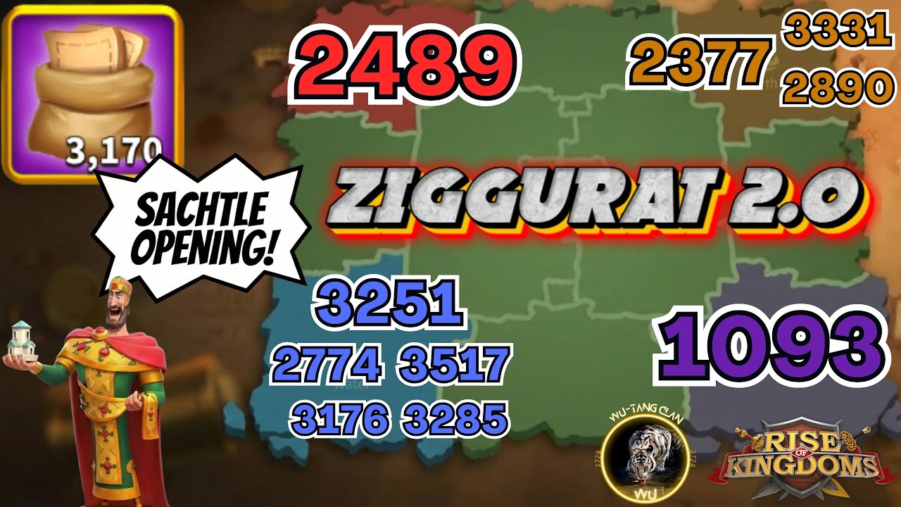 WHAT IS THIS COMEBACK? 2489 vs 1093 ZIGGURAT FIGHT | Crazy Marauder Chest Opening | Rise of Kingdoms