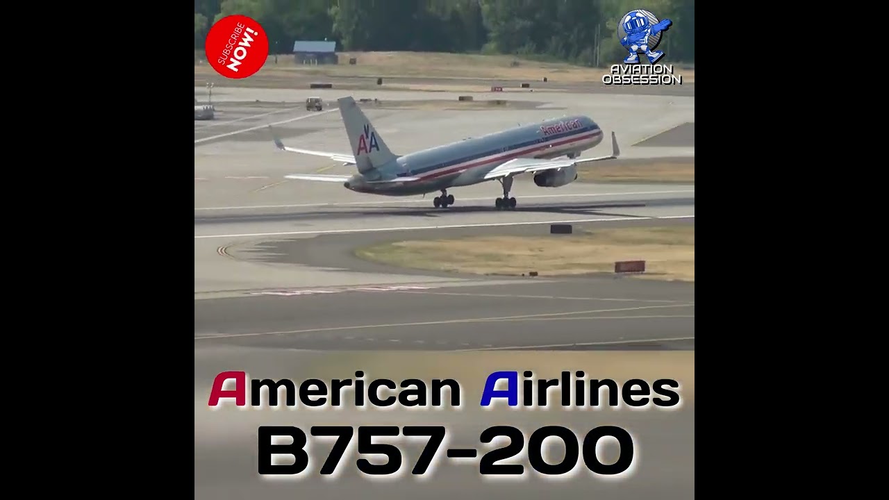 American Airlines B757-200 Takeoff