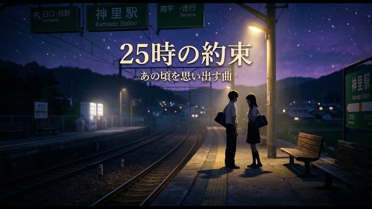 25時の約束｜あの頃の青春を思い出すノスタルジーJ-POP