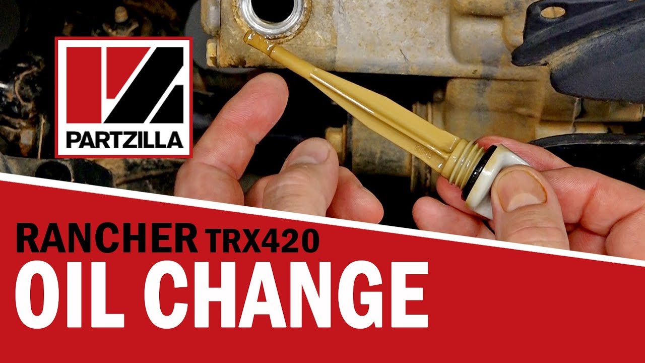 Honda Rancher 420 Oil Change | Honda ATV Oil Change | Partzilla.com