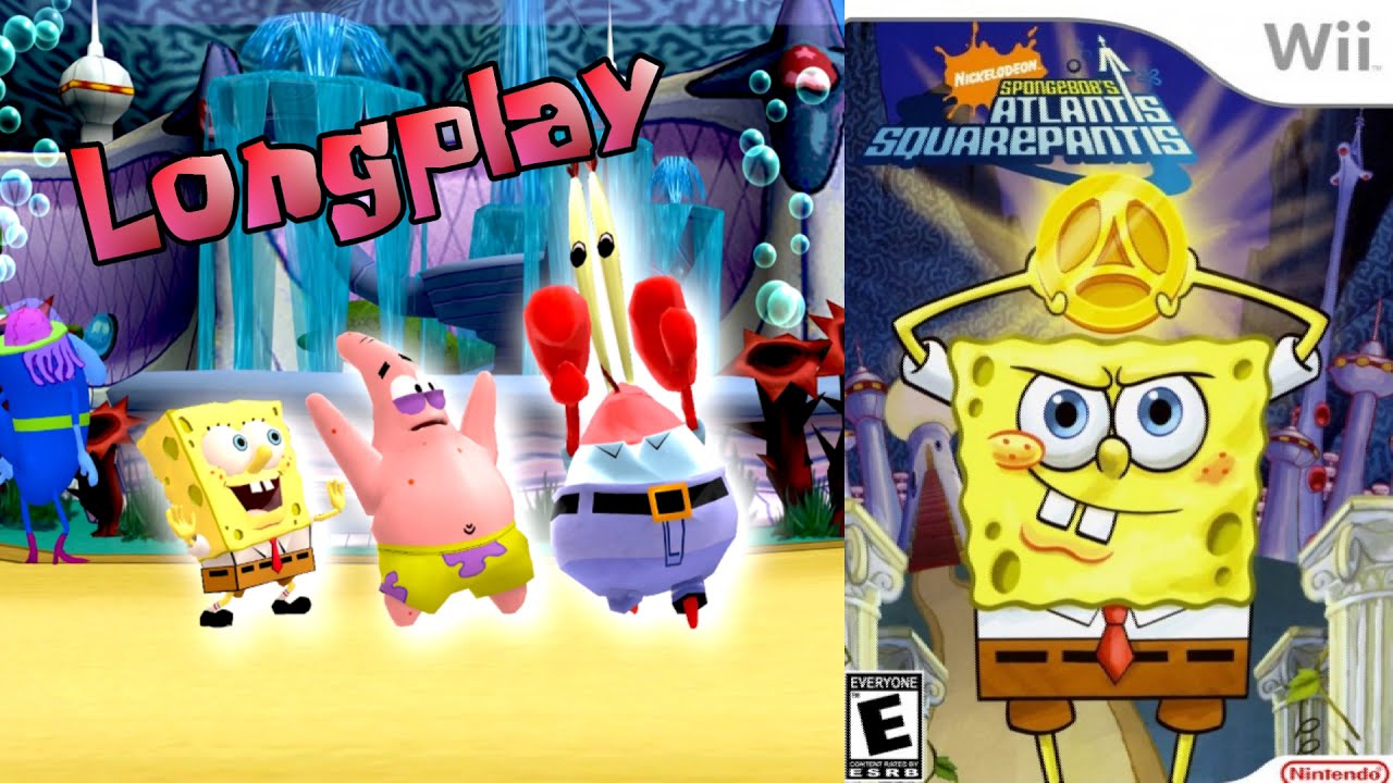 SpongeBob's Atlantis SquarePantis - Longplay [4K]