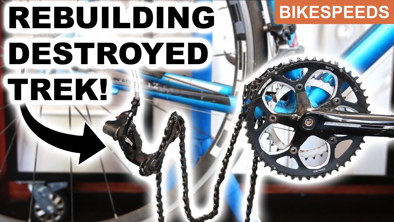Trek One Rebuild! Chain Waxing Road bike & Service