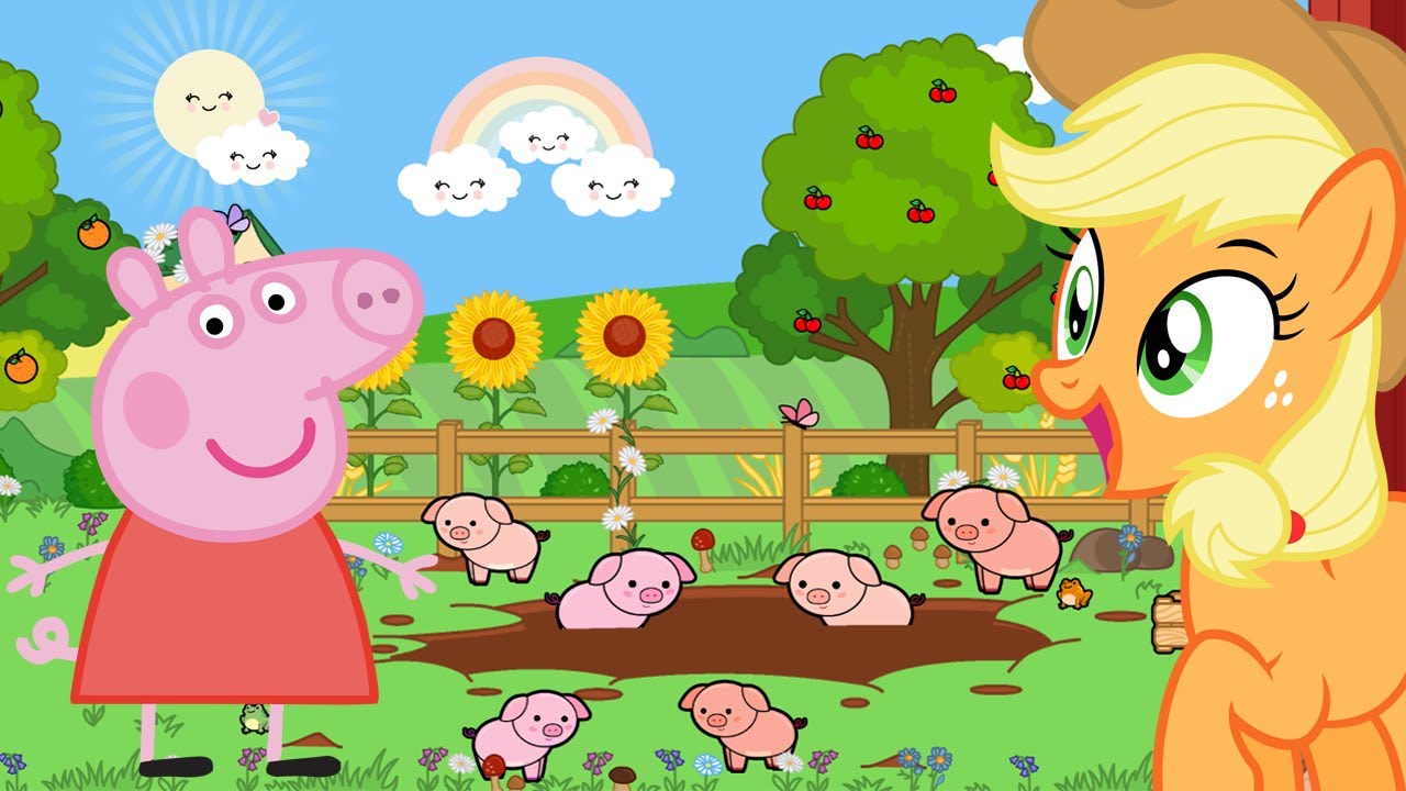 IMITAMOS A PEPPA PIG no YASA PETS FARM ‹ Luli Rarity ›