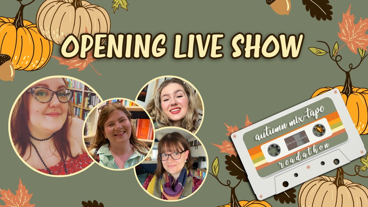 🍂 FALL MIXTAPEATHON | OPENING SHOW!! | Literary Diversions