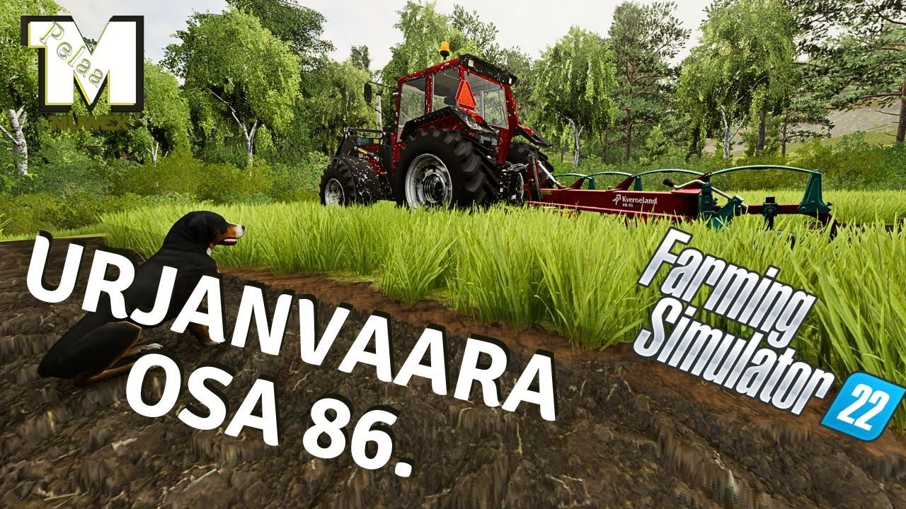 Sarka-auroolla kyntöö - Urjanvaara Osa 86. - FS22