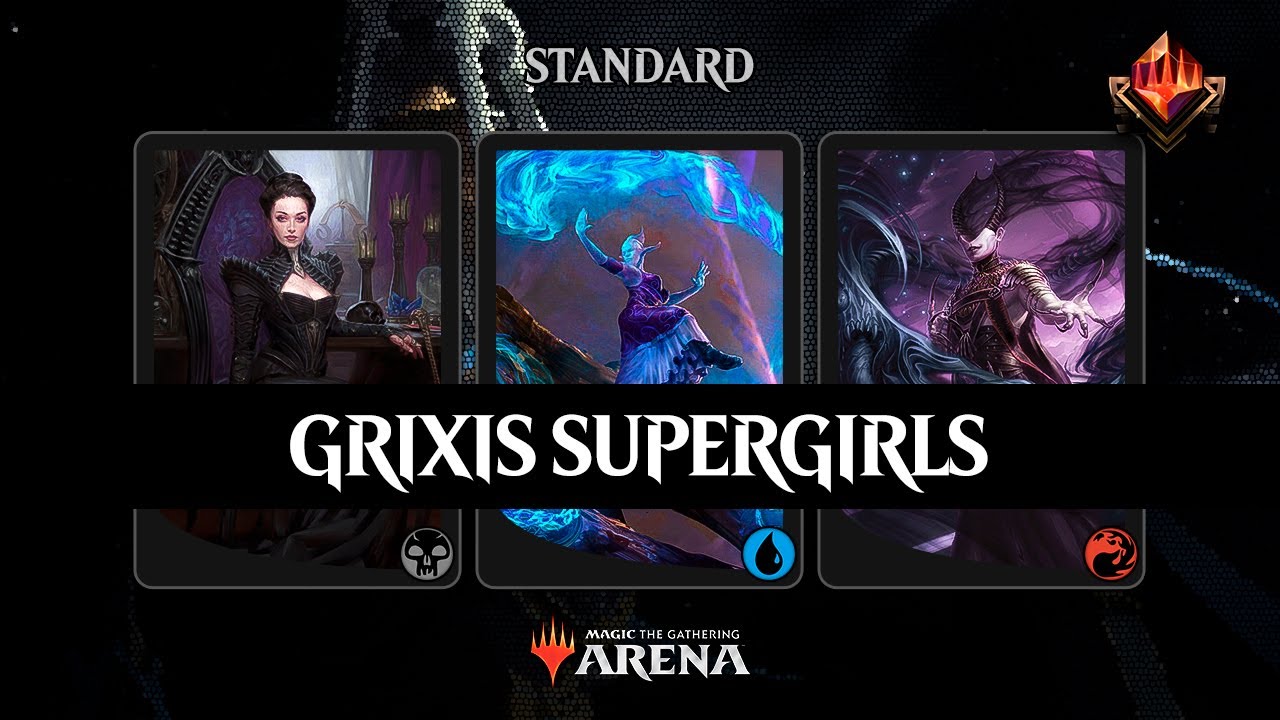 🔵⚫🔴 GRIXIS SUPERGIRLS - ASHIOK/ONYX | TOP 1000 Mythic | Strixhaven MTG Arena Standard