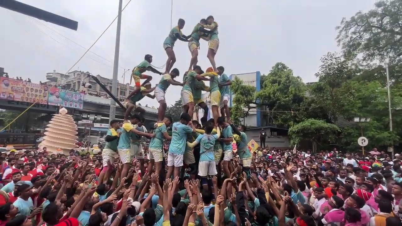 Bhiwandi Dahi Handi 2023🤩 | भिवंडी दही हंडी २०२३ | श्री कृष्ण जन्माष्टमी 🙏🏻| #bhiwandi #thane