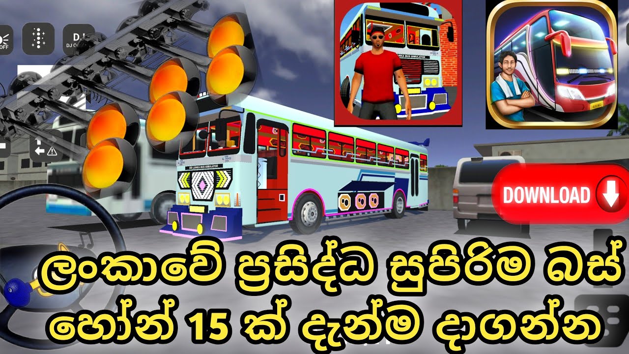 How to download Most Popular SriLankan Top Bus Horn Bus Simulator Indunishiya Srilanka Bus Simulator
