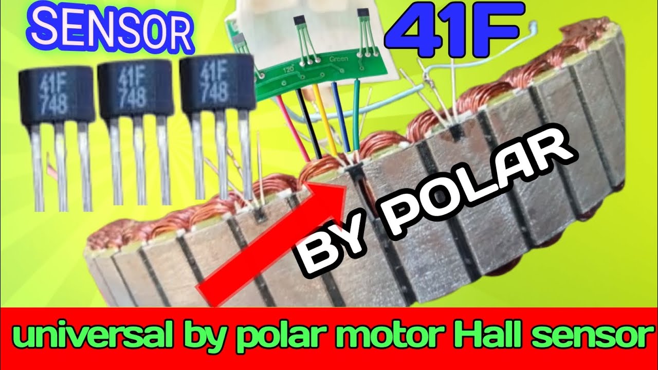 Hall effect sensor dc motor  || How to Install Hub Motor Sensors || Motor hall sensor error
