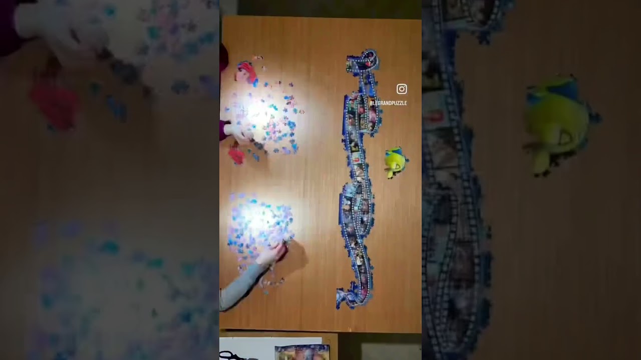 Puzzle Disney 40.320 pi&egrave;ces Ravensburger - Timelapse