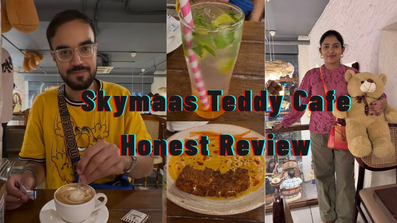 Skymaas Teddy Cafe Honest Review #honestreview #review #reviewvideo #tastetest #cafe #dombivli