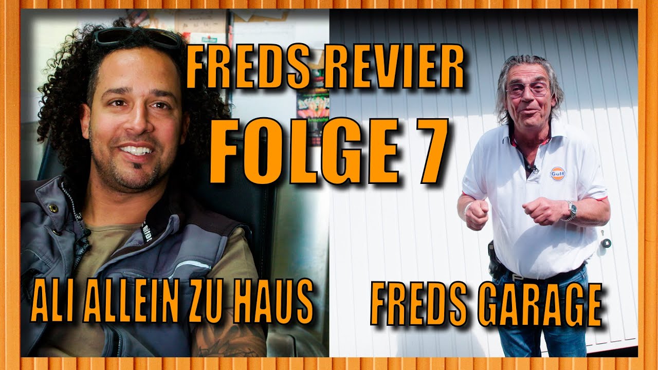 Bei Fred aufm Schrottplatz (Fred zeigt geheime Garage I Ali aufm Chefsessel) I Freds Revier Folge 7