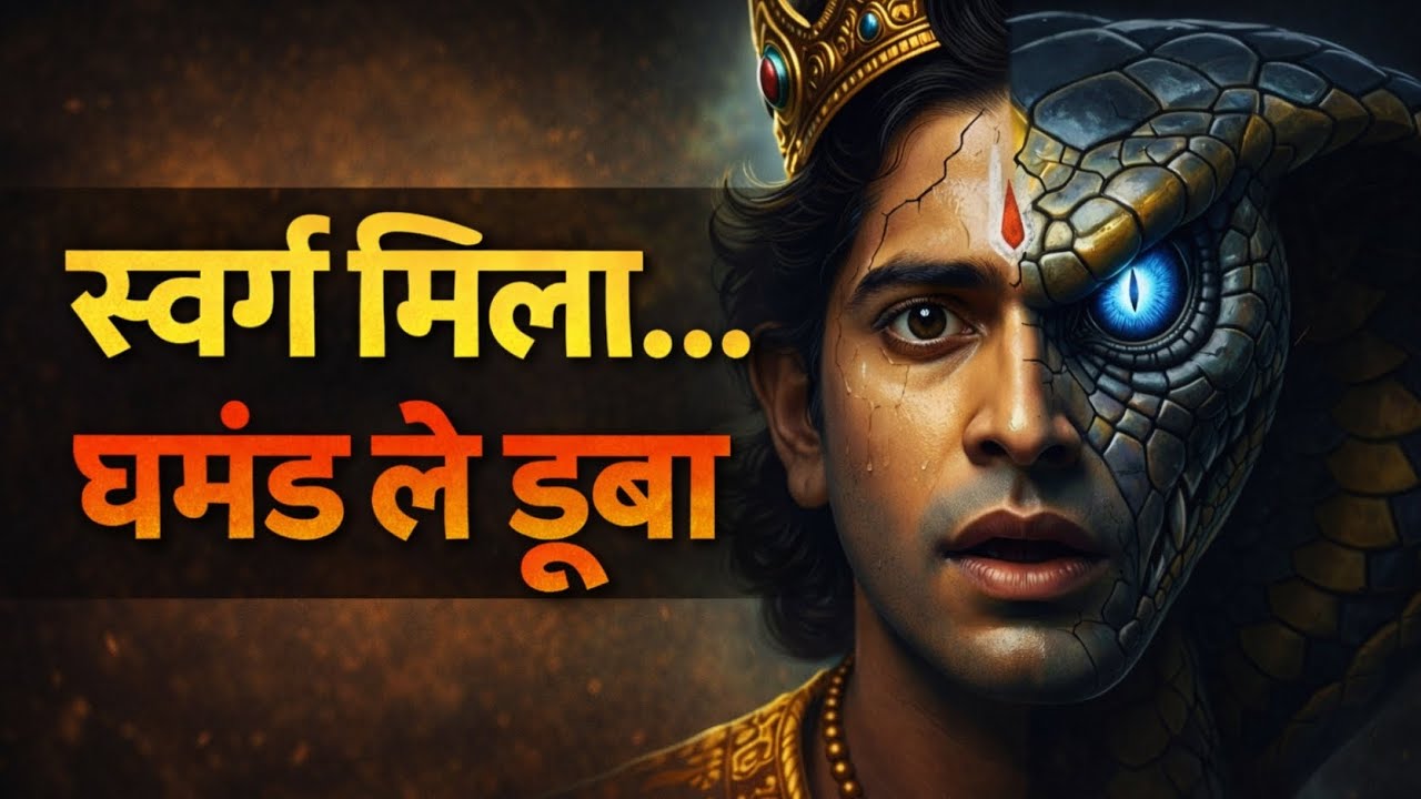 RAJA NAHUSH | Full Story (Hindi) From Heaven’s Throne to a Cursed Serpent