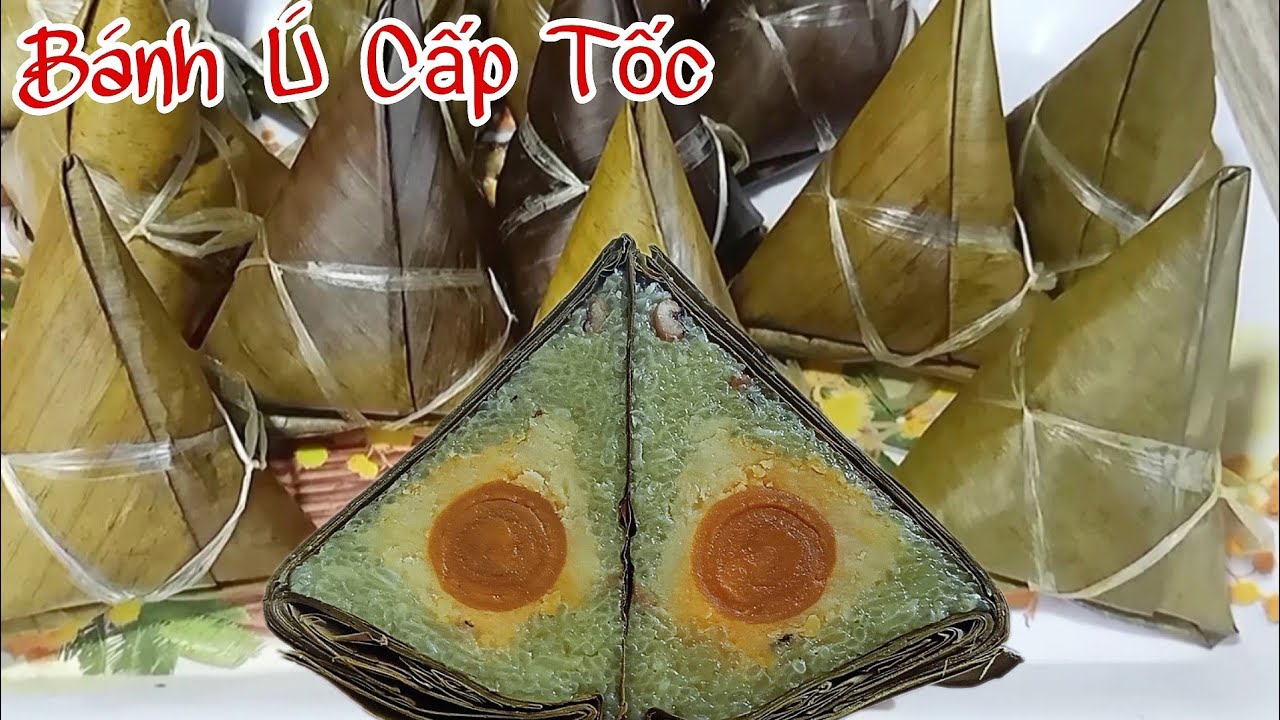 Cách Làm Và Nấu Bánh Ú Nhân Đậu Xanh Trứng Muối Dẻo Mềm Thơm Béo Đặc Biệt Nhanh Và Tiết Kiệm Gas 🤗