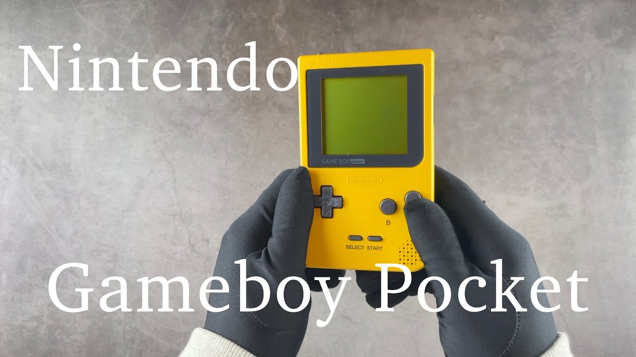 Unboxing Nintendo Gameboy Pocket | ASMR