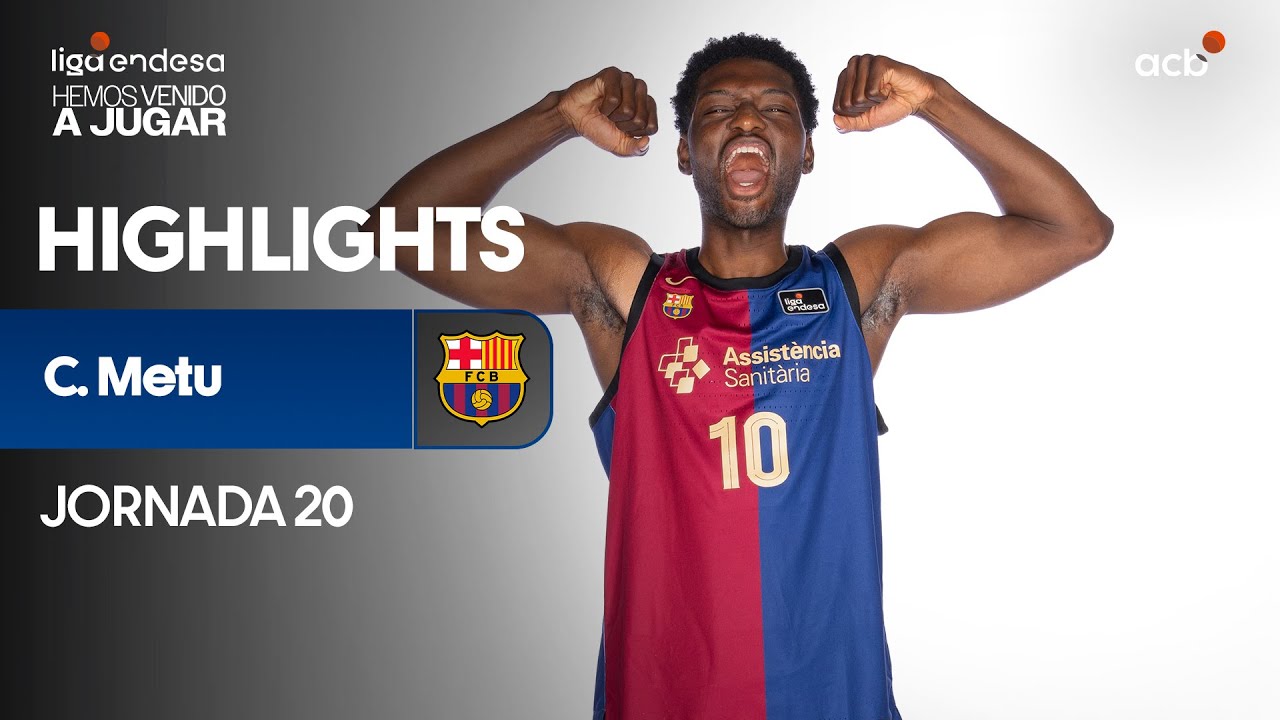 CHIMEZIE METU, lidera la victoria del Barça en la Fonteta | Liga Endesa 2024-25