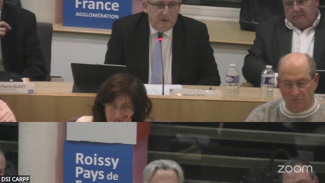 Réunion Zoom de DSI CARPF